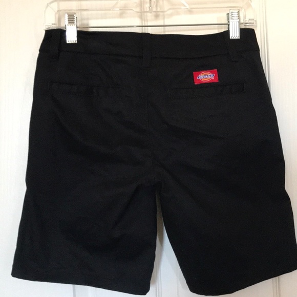 Dickies Black Bermuda Shorts Juniors Size 5 - Picture 3 of 4